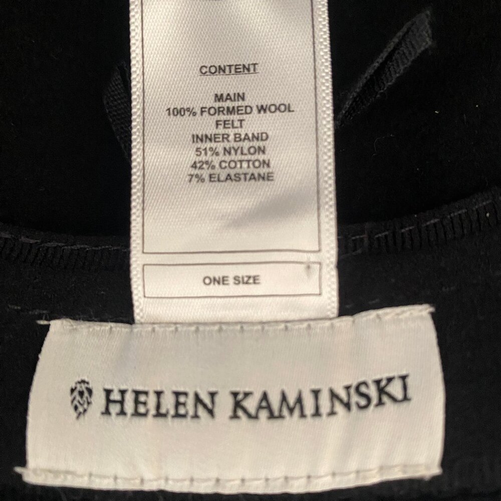 NWT Helen Kaminski Vallarose Felt Fedora - Picture 3 of 4